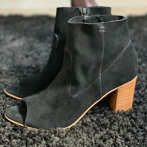 Steve Madden Peep Toe Ankle Boots